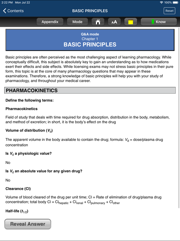 Screenshot #6 pour Deja Review: Pharmacology, 3/E