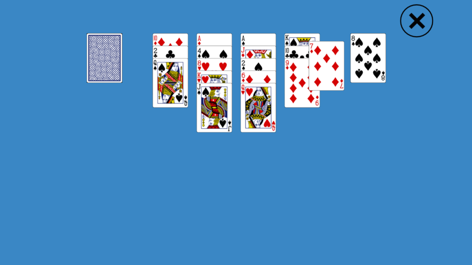 #3. Classic Aces Up Solitaire (iOS) By: Kevin White