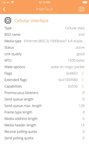 Cellular Info screenshot 4