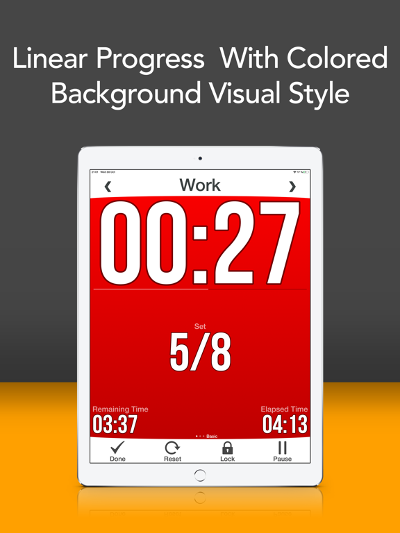 Circuit Training Timer Lite iPad screenshot 9 - Health & Fitness app