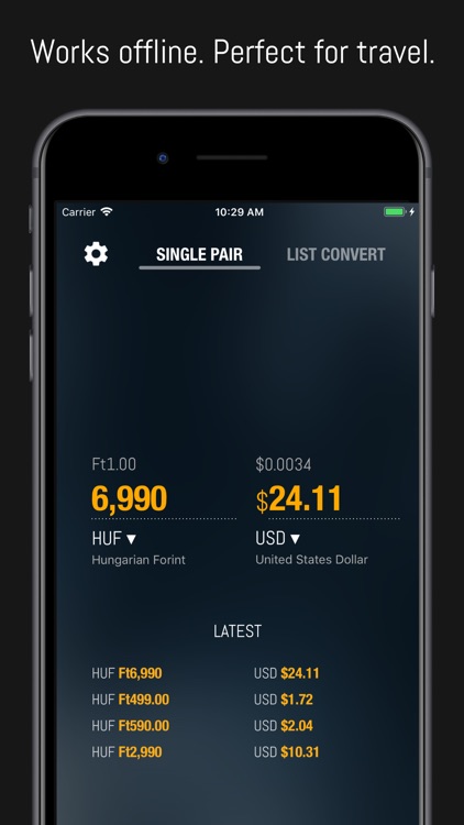 SwiftCurrency: converter app screenshot-3