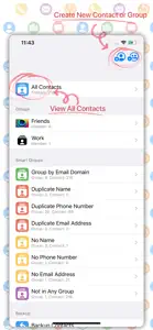 Unified Contacts screenshot #1 for iPhone