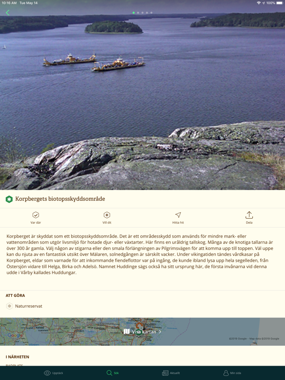 Screenshot #6 pour Huddinges Naturkarta