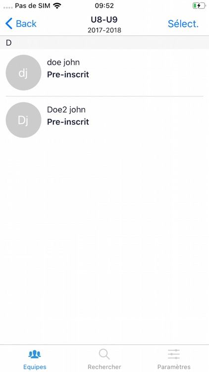 ClickToClub Entraineurs