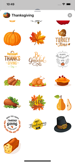 Thanksgiving Countdown Sticker(圖3)-速報App