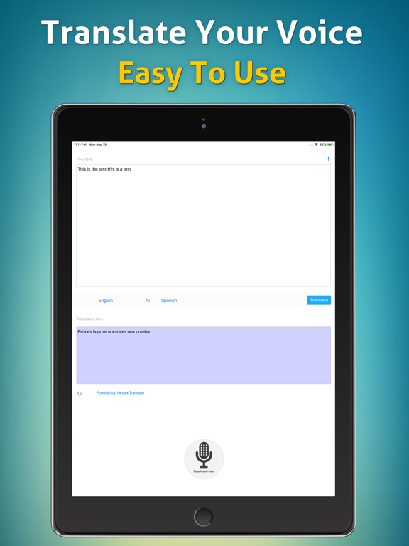Screenshot #6 pour Voice Translator: Traveller