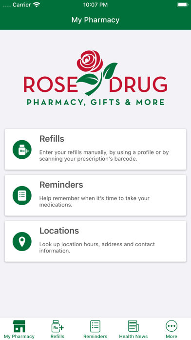 Screenshot #1 pour Rose Drug Of Russellville Inc