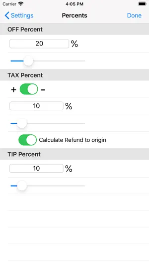 TravelCalc screenshot 3
