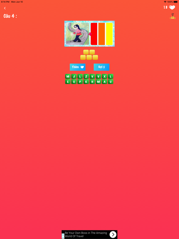 Bắt chữ 2021 iPad screenshot 5 - Games app