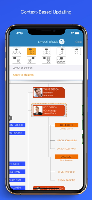 ‎Organization Chart Management Screenshot