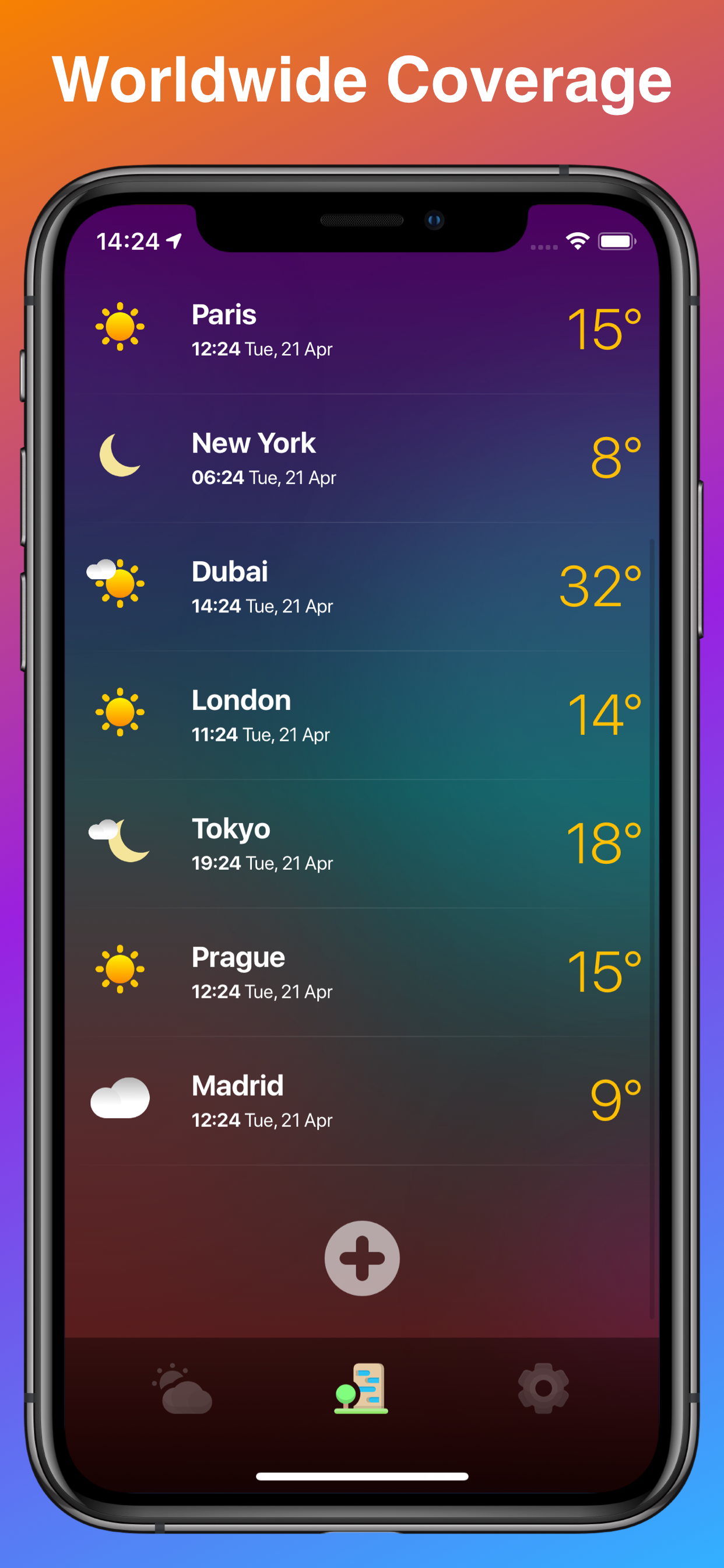 WEATHERCAST 24 local forecast