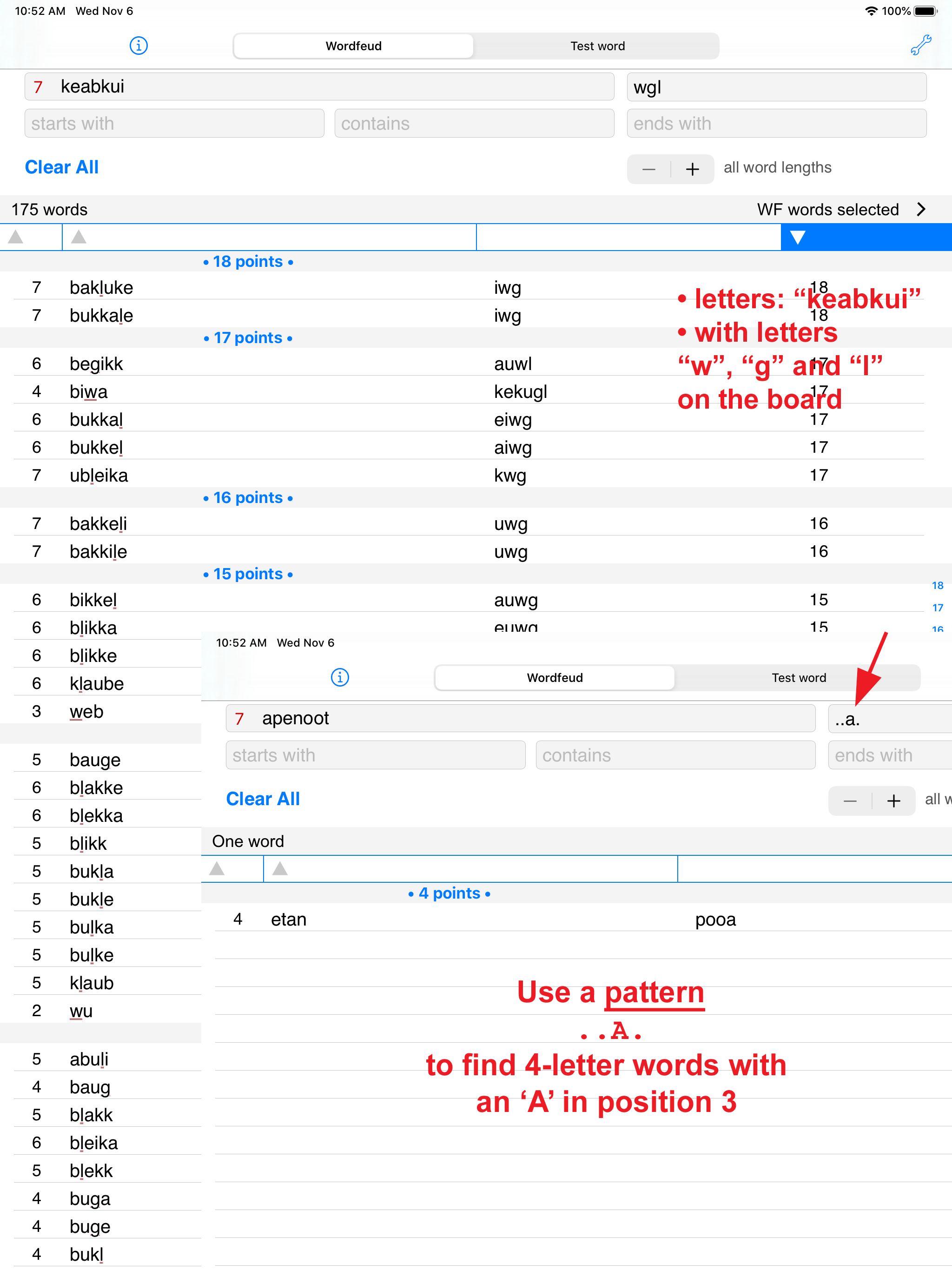 Norsk Wordfeud Words Finder