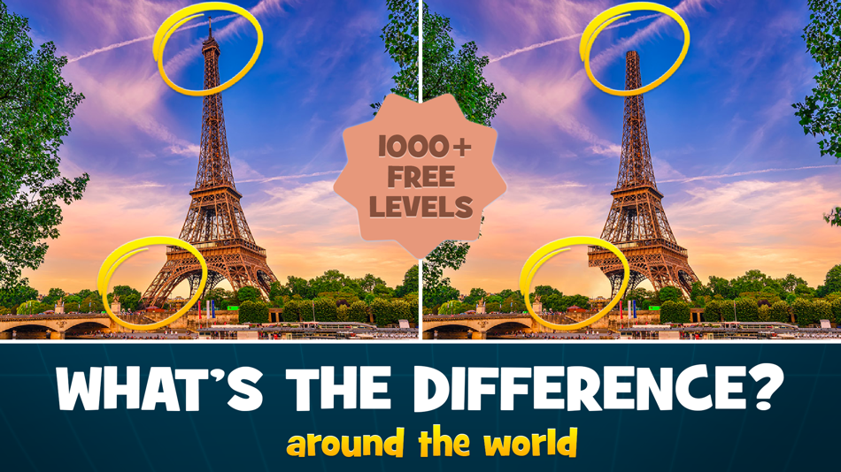#9. Global Spot The Difference (iOS) Podle: Twin Wizards