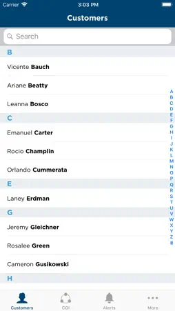 MLAPP Contacts screenshot 1