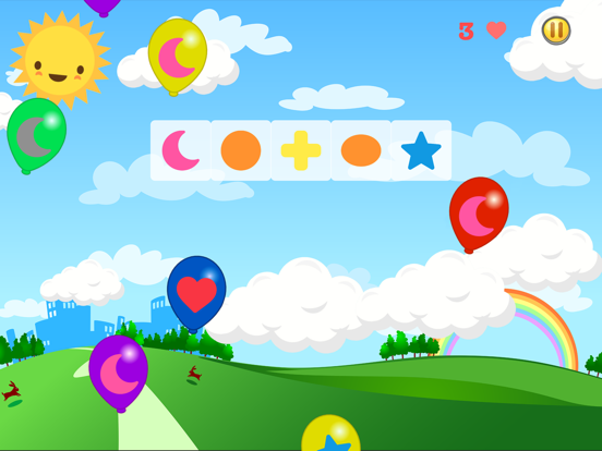 Balloon Pop - Play & Learn iPad screenshot