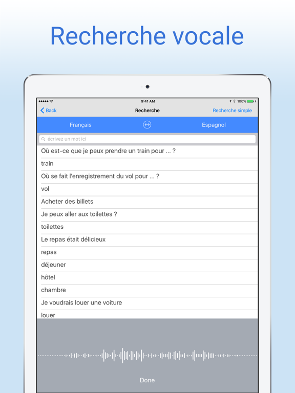 Screenshot #5 pour Dictionnaire Français–Espagnol