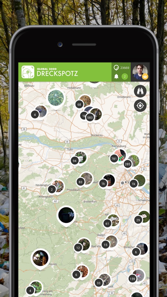 #1. Litterbug | GLOBAL 2000 (iOS) 由: SPOTTERON Gmbh