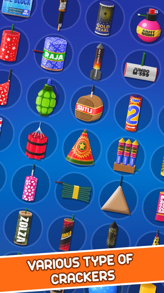 #2. Casual Firecrackers Simulator (iOS) Podle: Payal Lakhani