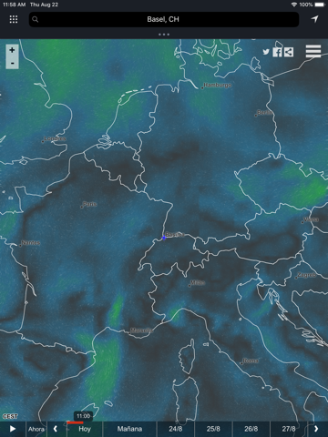 meteoblue weather & maps screenshot 3