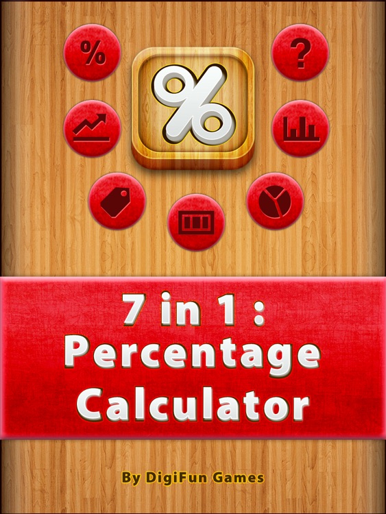 7 in 1 : Percentage Calc HD
