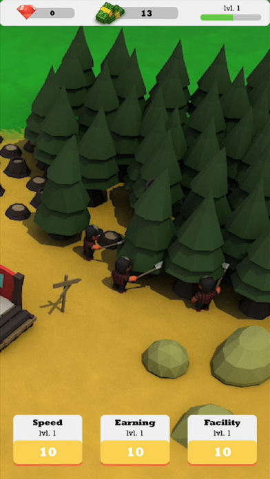 Idle Furniture iPhone screenshot