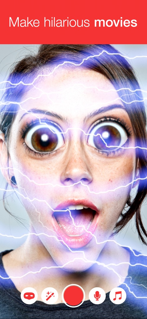 LOL Movie - The app's user-friendly interface facilitates instant movie creation, offering readily available face changer tools and dynamic visual effect options.