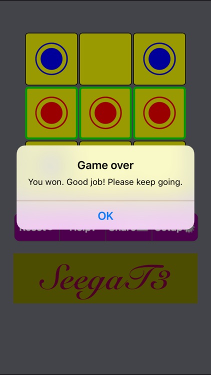 SeegaT3 - Seega Tic Tac Toe 井字