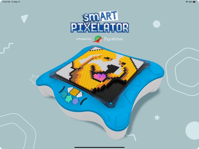 smART Pixelator Large Peg Set, 4000 Pieces, 16 Colors 