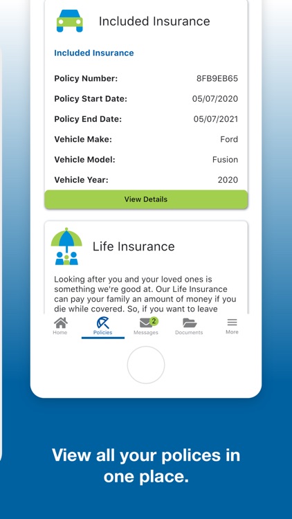 Included Insurance App