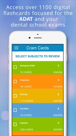 Game screenshot ADAT Periodontics Cram Cards mod apk