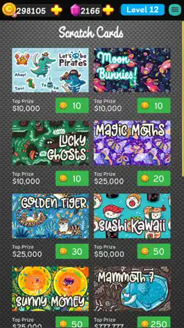 Game screenshot Scratch Cards Lottery Pro mod apk