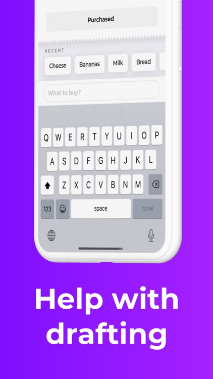 Shopping Roll — Grocery List