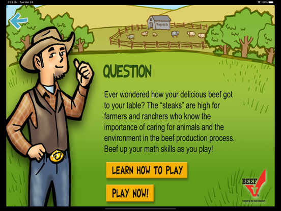 All About Beef iPad screenshot 2 - Education app