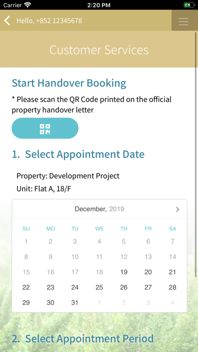 App screenshot