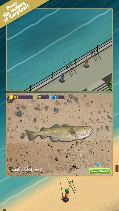 Screenshot #1 pour Seacraft: Sea Fishing Game