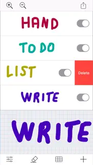 How to cancel & delete write2do 1