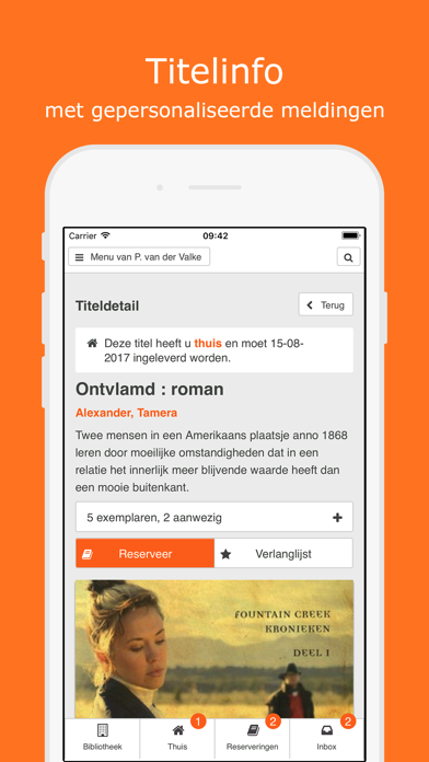 Bibliotheek Wise Screenshot