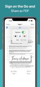 PDF Scanner - Scan & Sign screenshot #3 for iPhone