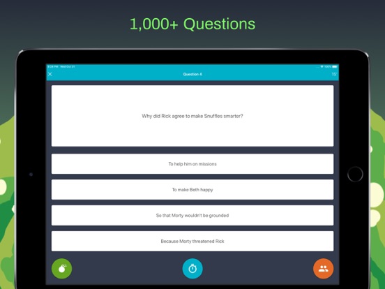 Screenshot #6 pour Fan Quiz for Rick and Morty