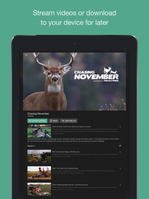 Realtree 365 iPad screenshot 4 - Sports app