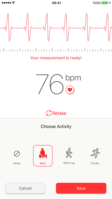 Cardiograph Screenshot