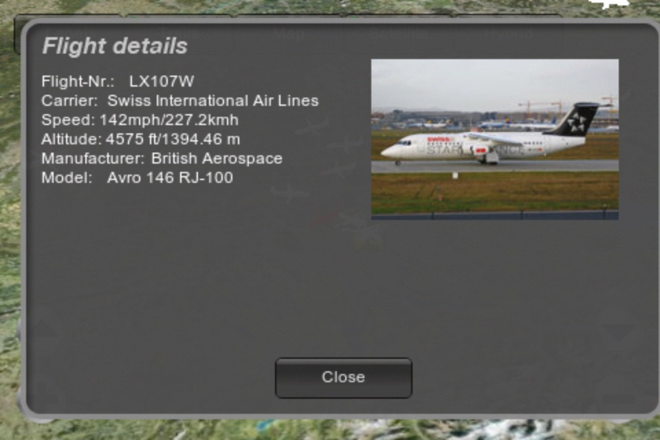 Flight Tracker ZRH screenshot 2