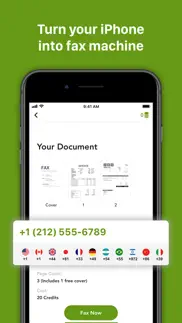 fax++ - send fax from iphone iphone screenshot 1