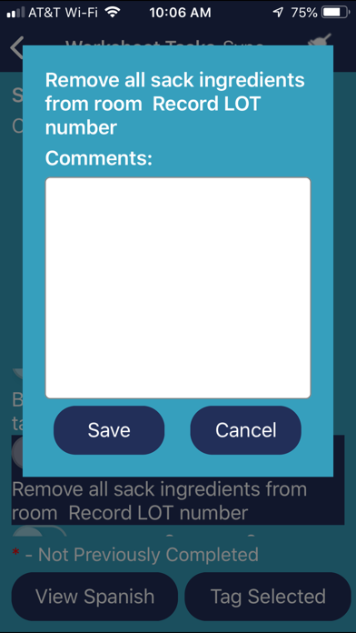 KLEANZ Food Safety Compliance Screenshot