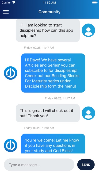 JO App (JesusOnline) screenshot-4