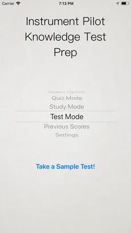 Game screenshot Instrument Test Prep Airplane mod apk