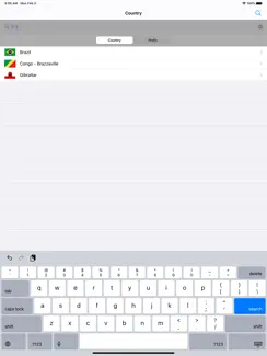 Dialing Code iPad image 2