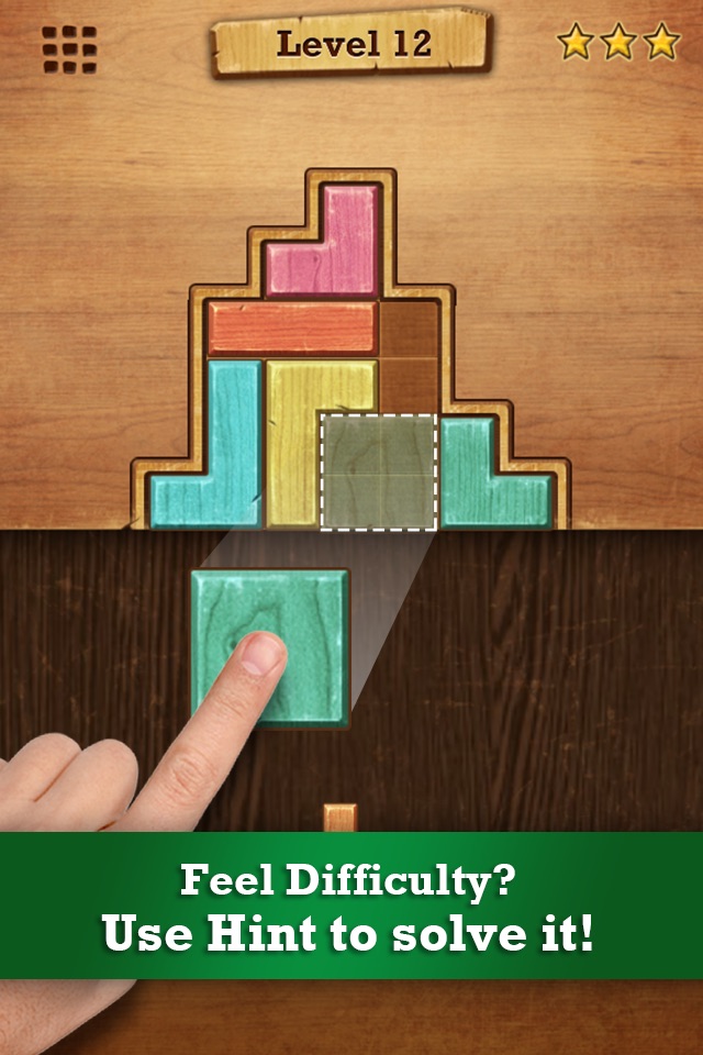 Wood Block Puzzle screenshot 2