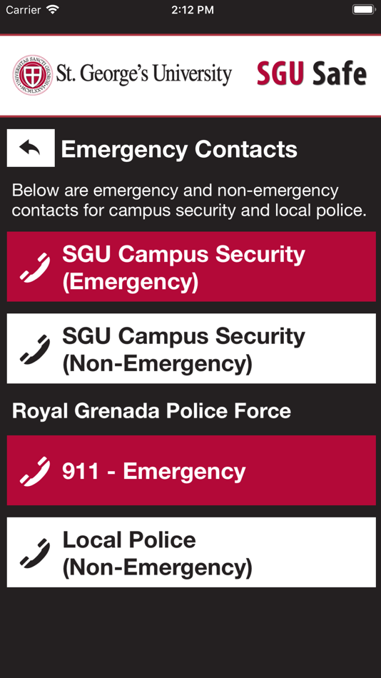 #2. SGU Safe (iOS) Podle: University Support Services, LLC