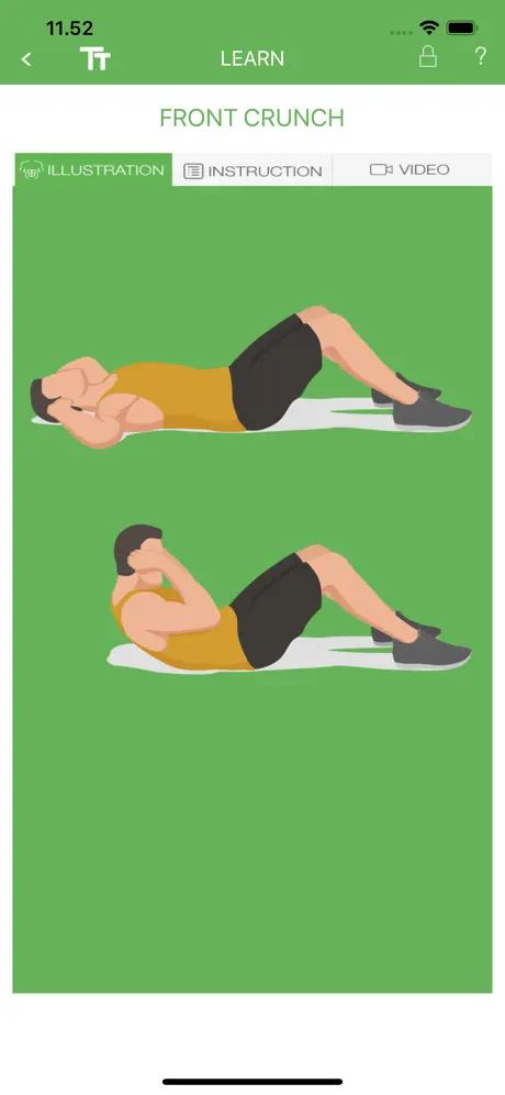 iAbs - Six pack abs exercise